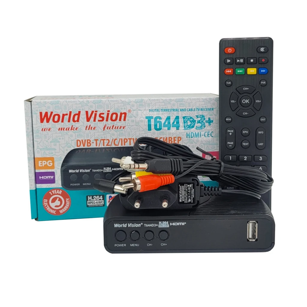 world vision t644d3+ fm