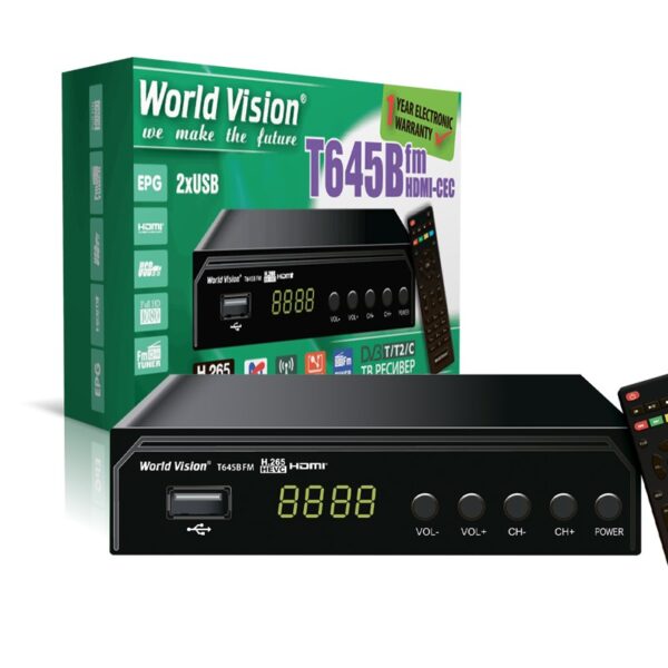 world vision t645b fm