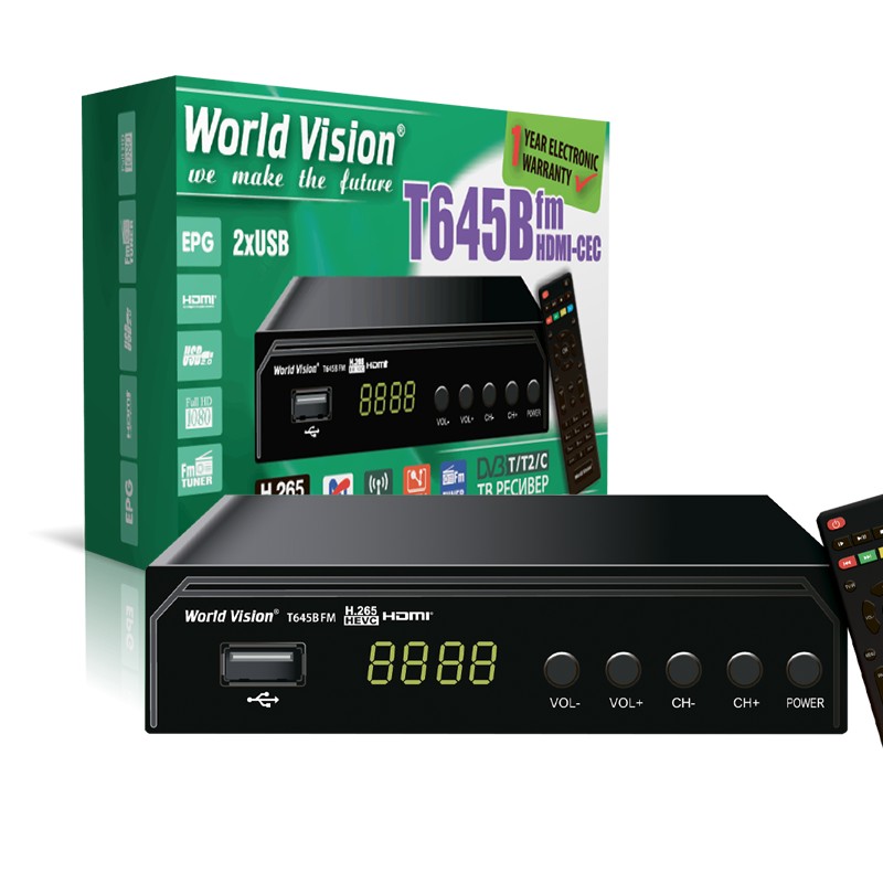 world vision t645b fm