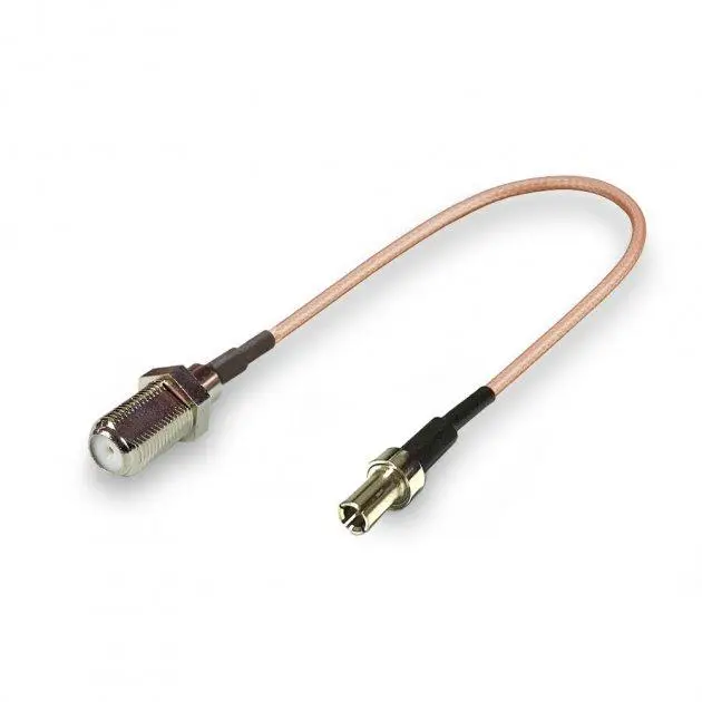 Пігтейл ts9 f female (прямий) для 4g модемов і роутерів