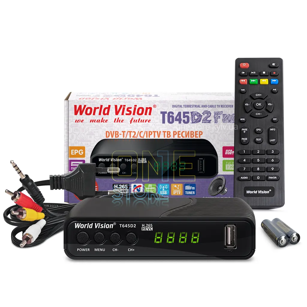 world vision t645d2 fm