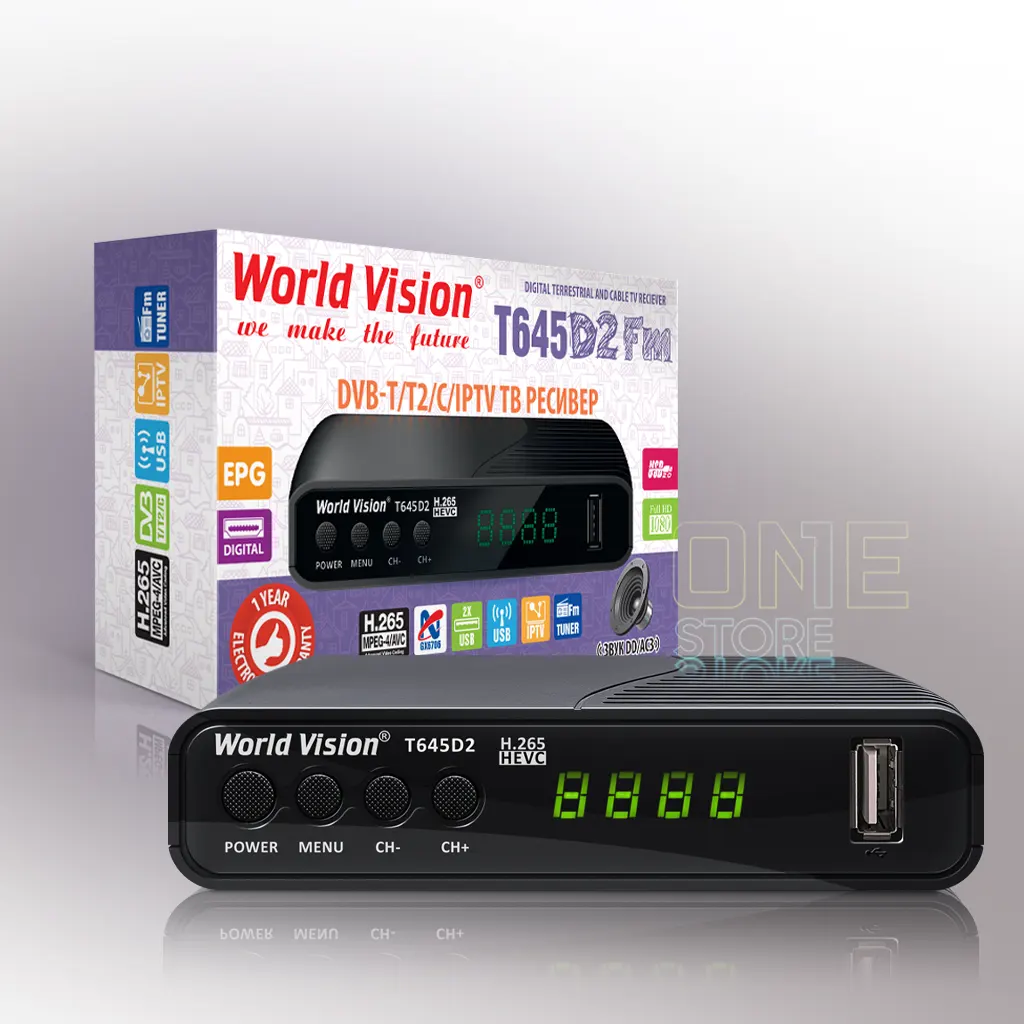 world vision t645d2 fm