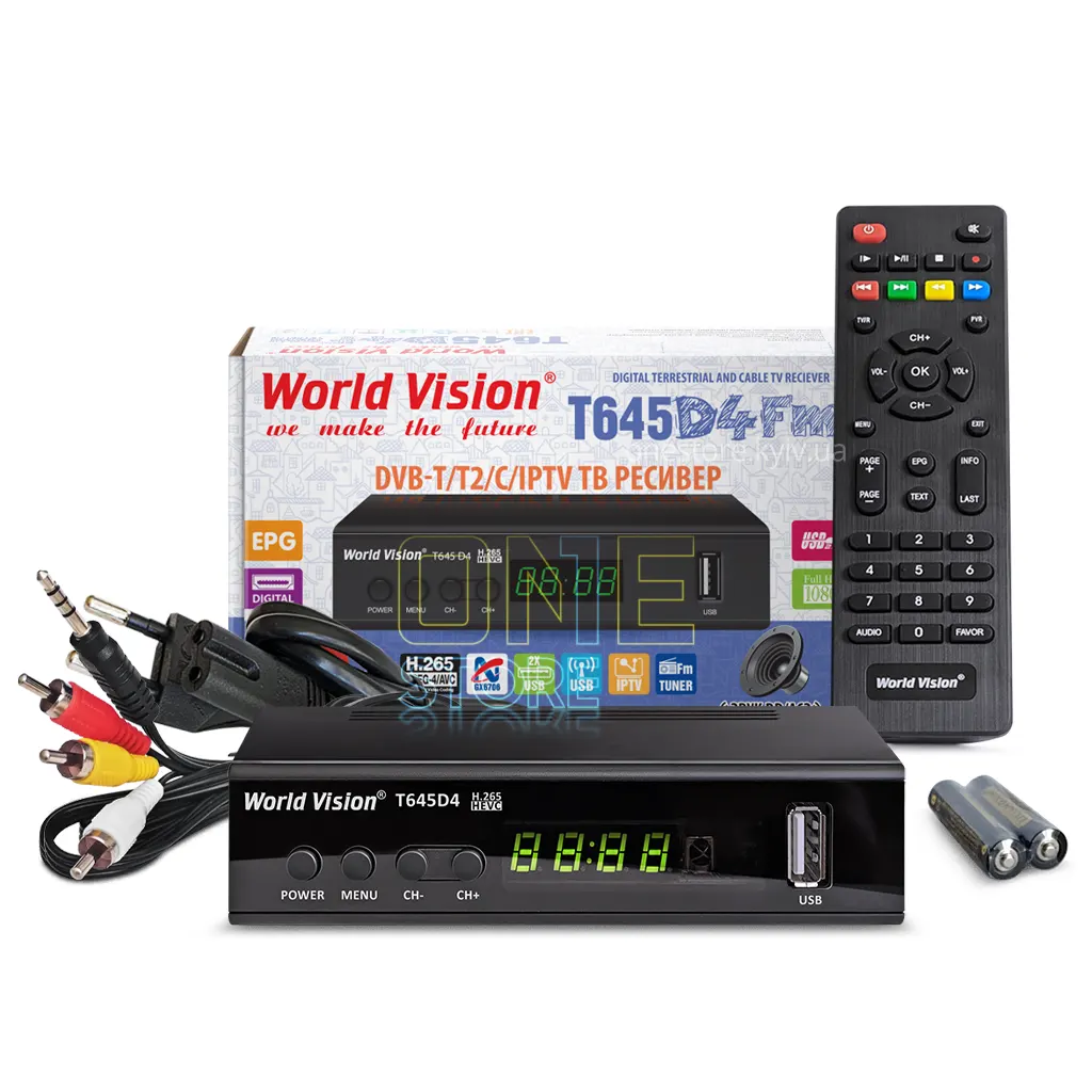 world vision t645d4 fm