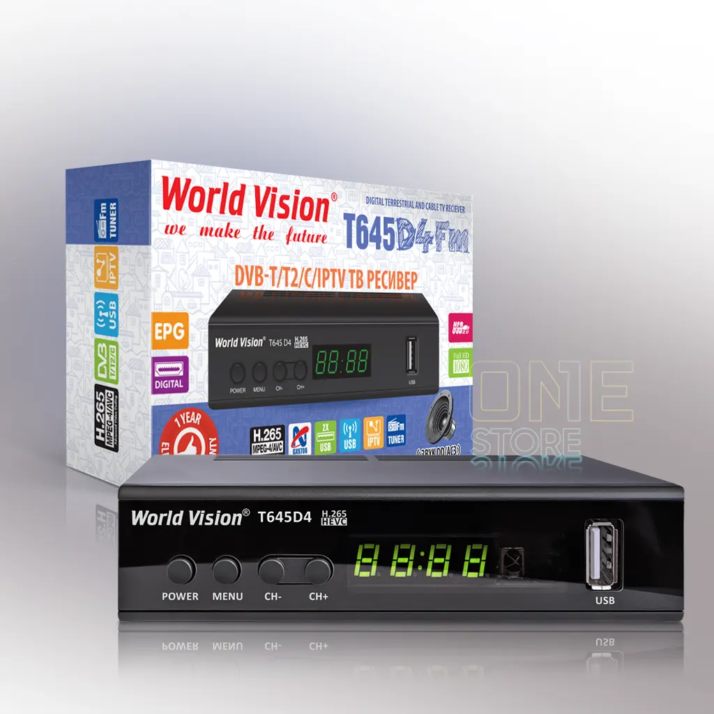 world vision t645d4 fm