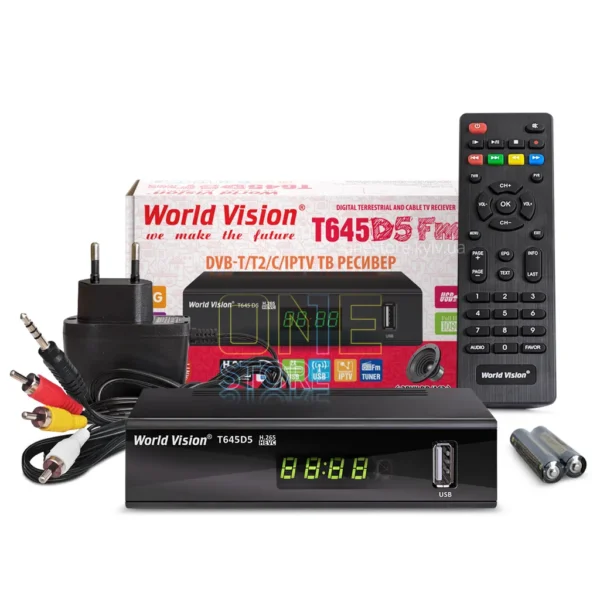 world vision t645d5 fm