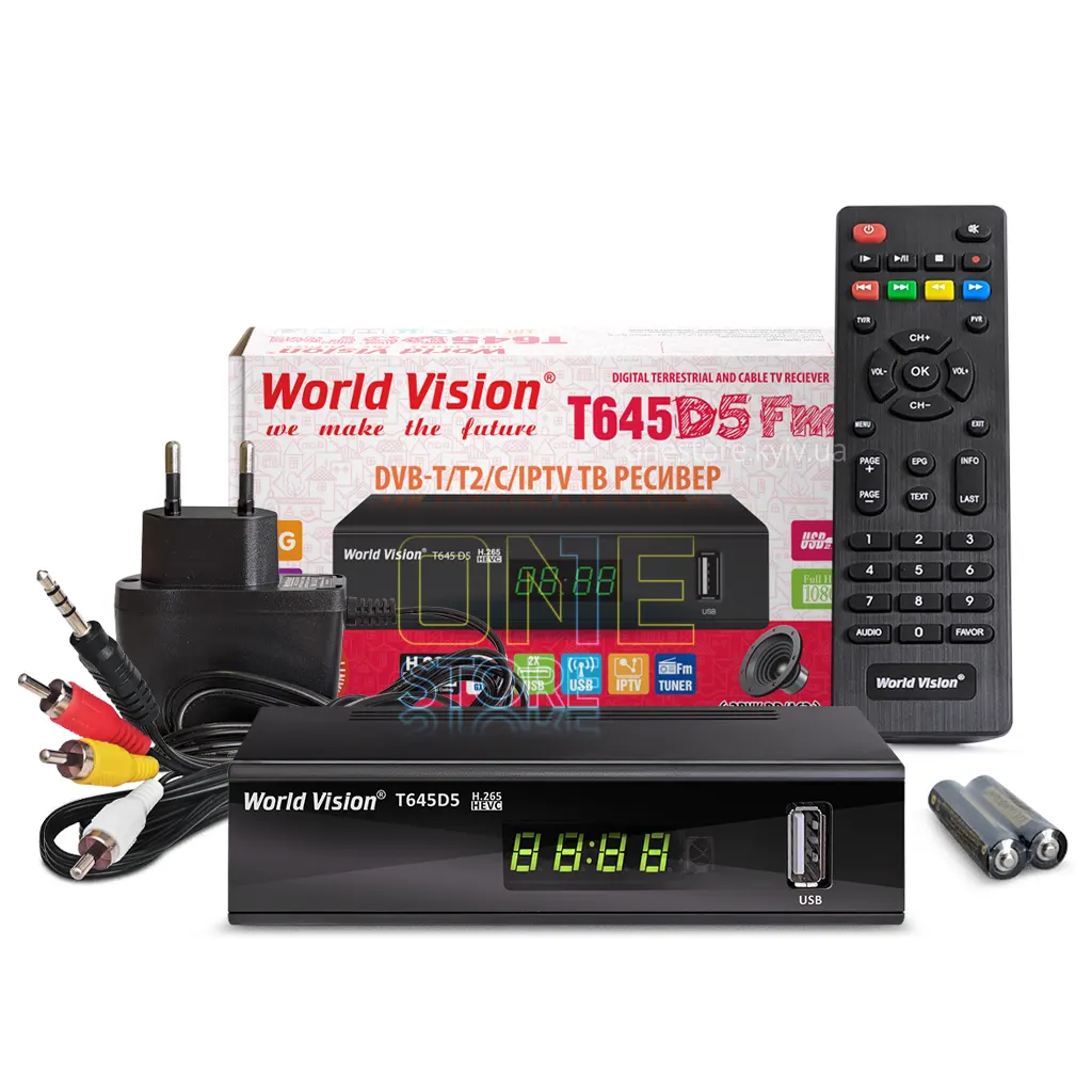 world vision t645d5 fm