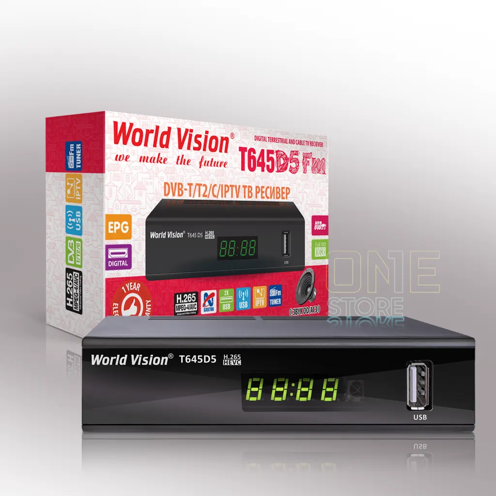 world vision t645d5 fm