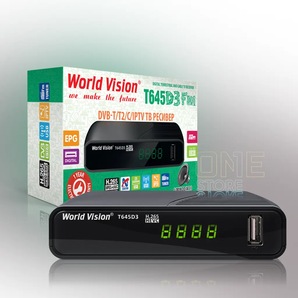 world vision t645d3 fm
